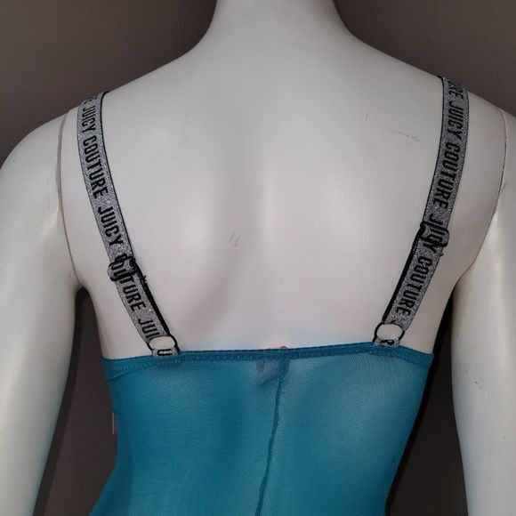 Juicy Couture Push Up Lace Mesh Bodysuit Lingerie Sz SM - Picture 8 of 15